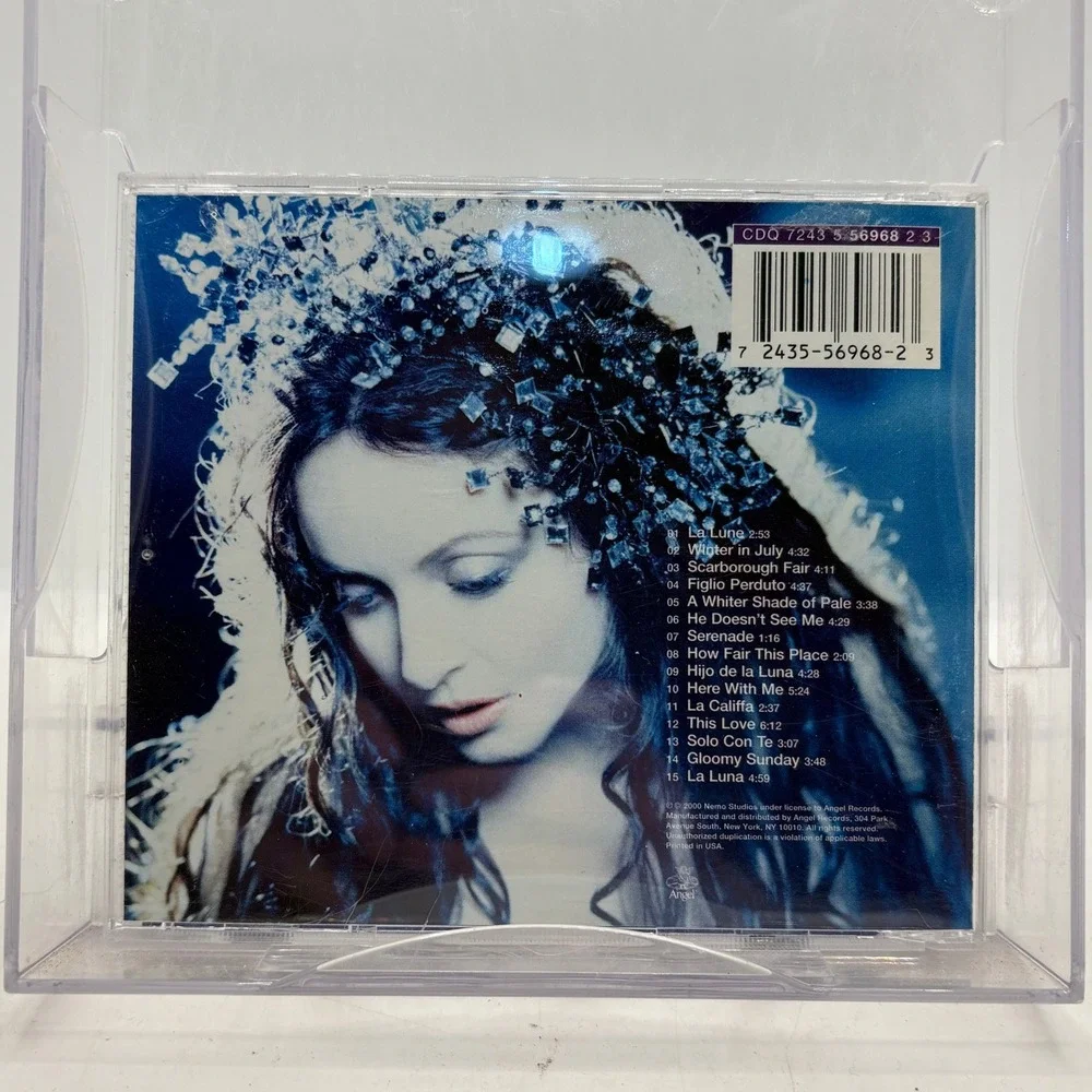 Sarah Brightman La Luna CD 2000 Classical Crossover Angel Records 724355696823